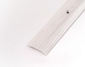 Порог (стык) Русский профиль  разноуровневый декорированный, 20*2700 мм, Ясень серый